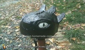 Homemade Toothless The Dragon Halloween Costume Idea