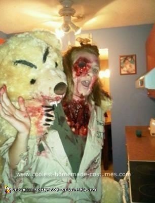 Homemade Toronto Zoo Bear Attack Halloween Costume Idea