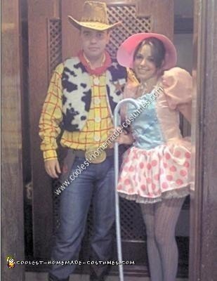 Homemade Toy Story Couple Costume