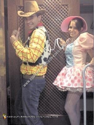Homemade Toy Story Couple Costume