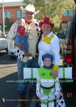 Homemade Toy Story Group Costumes