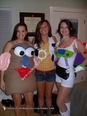 Homemade Toy Story Group Halloween Costume Ideas