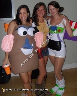 Homemade Toy Story Group Halloween Costume Ideas