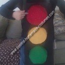Homemade Traffic Light Costume