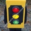 Homemade Traffic Light Kids Halloween Costume Idea