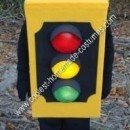 Homemade Traffic Light Kids Halloween Costume Idea