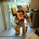 Homemade Transformer Bumble Bee Animated Costume