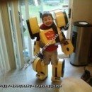 Homemade Transformer Bumble Bee Animated Costume