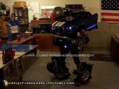 Homemade Transformer Costume