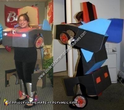 Homemade Transformer Costume