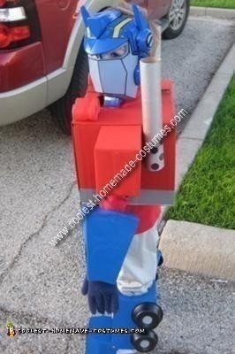 Homemade Transformer Kids Costume Idea