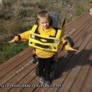 Homemade Transforming Bumblebee Kids Costume