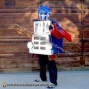 Homemade Transforming Optimus Prime Costume