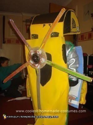 Homemade Transforming Sea King Helicopter Halloween Costume Idea