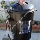 Homemade Trash Can Halloween Costume Idea