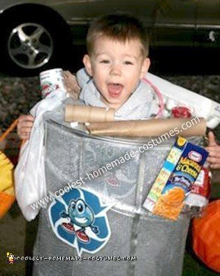 Homemade Trash Man Costume