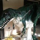 Homemade T-Rex Halloween Costume Idea