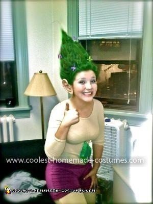 Homemade Troll Doll Costume