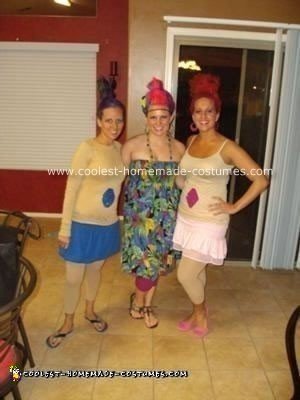 Homemade Troll Dolls Costumes