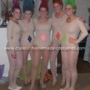 Homemade Troll Dolls Group Costume