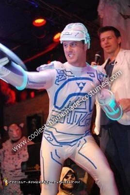 Homemade Tron Costume