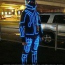 Homemade Tron Legacy Costume