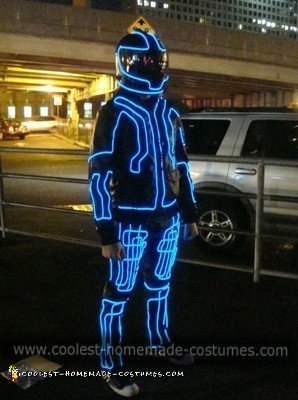 Homemade Tron Legacy Costume