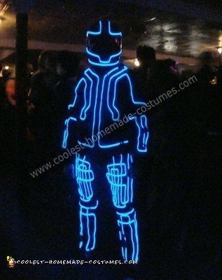 Homemade Tron Legacy Costume