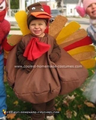 Coolest Homemade Turkey Costume