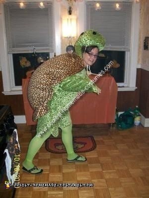 Homemade Turtle Costume