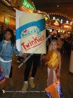 Homemade Twinkies Unique Halloween Costume Idea