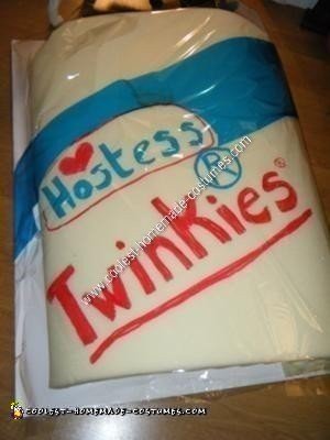 Homemade Twinkies Unique Halloween Costume Idea