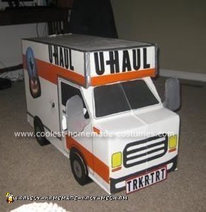 Homemade U Haul Truck Costume