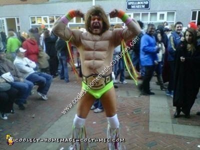 Homemade Homemade Ultimate Warrior Halloween Costume Idea