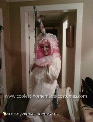 Homemade Unicorn Costume