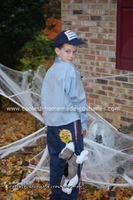 Homemade US Mailman Costume