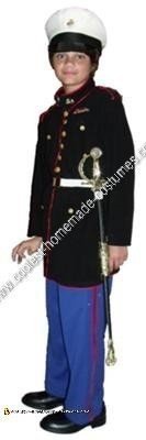 Homemade USMC Dress Blues Costume