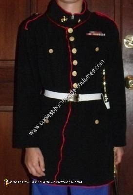 Homemade USMC Dress Blues Costume