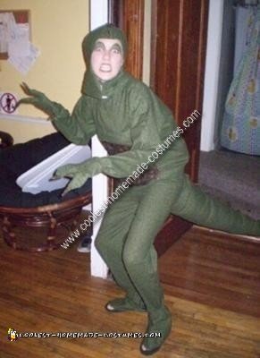 Homemade Velociraptor Costume