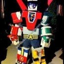 Homemade Voltron: Defender of the Universe Halloween Costume