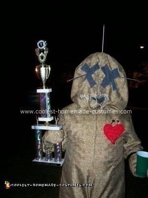 Homemade Voodoo Doll Costume