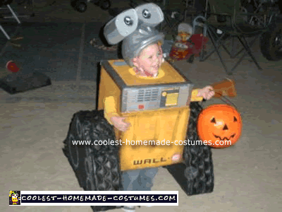 Homemade Wall E Child Costume