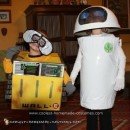 Homemade WALL-e and EVE Costumes
