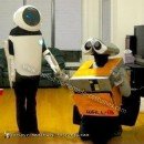 ChHomemade Wall-E and Eve Couple Costume