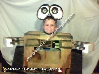 Homemade Wall-E Child Costume