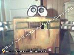 Homemade Wall-E Child Costume