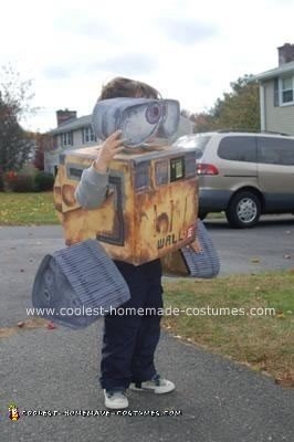 Homemade Wall-E Costume