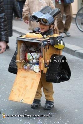 Homemade Wall-E Costume