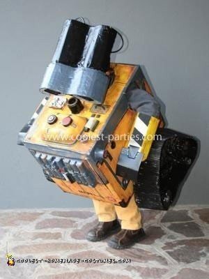 Homemade Wall-E Costume