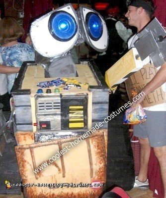 Homemade Wall-E Halloween Costume